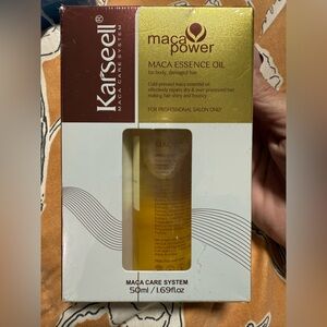 Gold hair maca care systems Moisturizer Oil